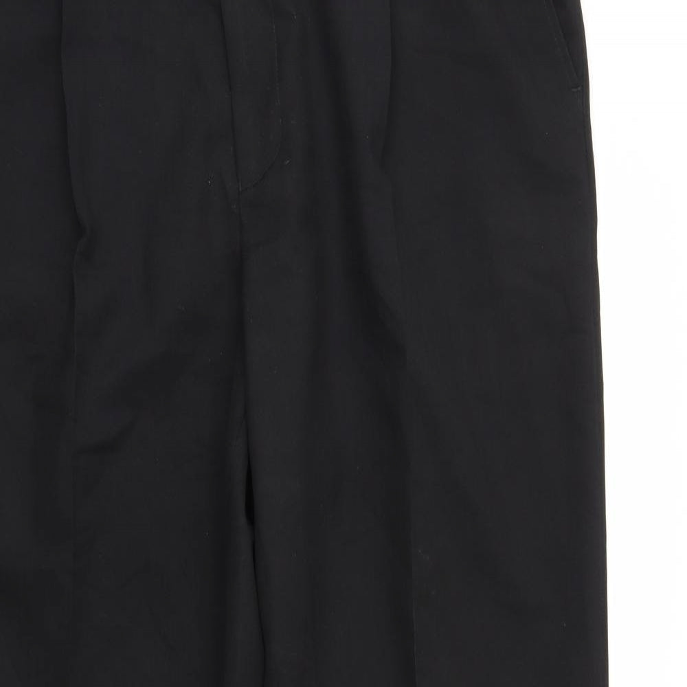 Preworn Mens Black   Trousers  Size 38 in L28 in