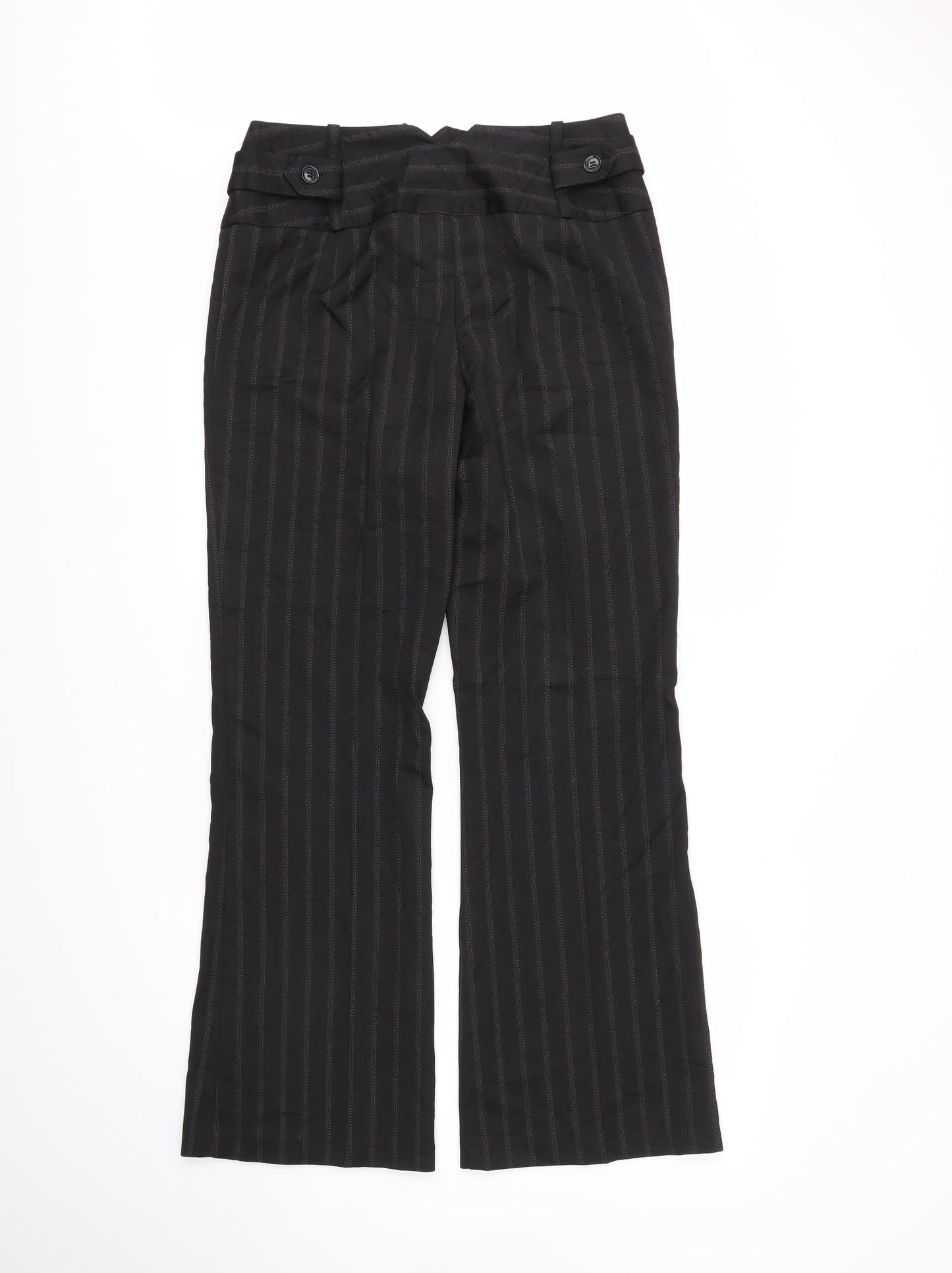 NEXT Womens Black   Trousers  Size 12 L28 in