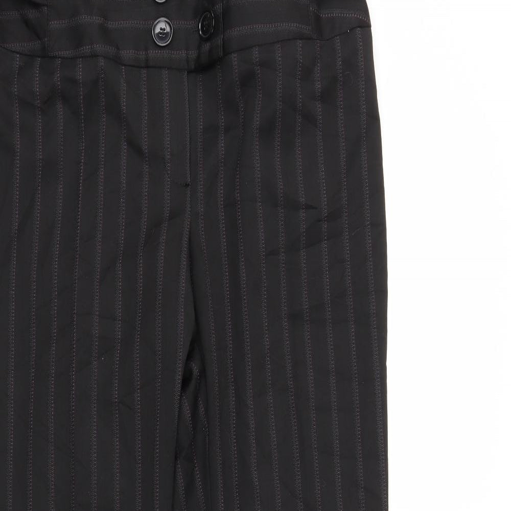 NEXT Womens Black   Trousers  Size 12 L28 in