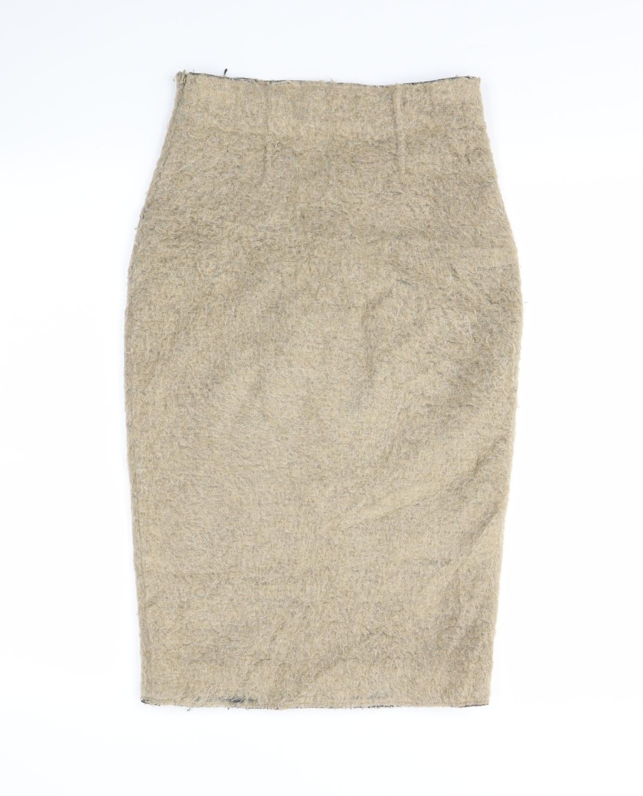 Zara Womens Beige   Straight & Pencil Set Size S