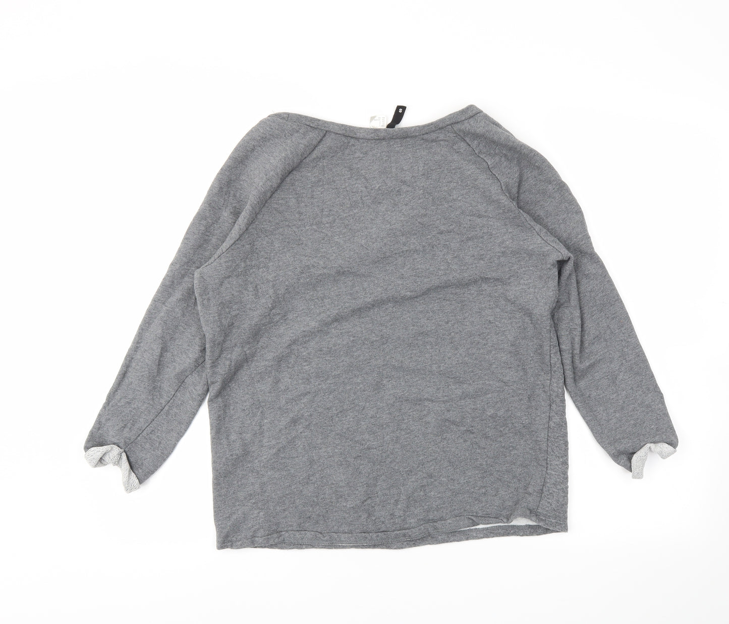 H&M Womens Grey   Pullover Jumper Size S