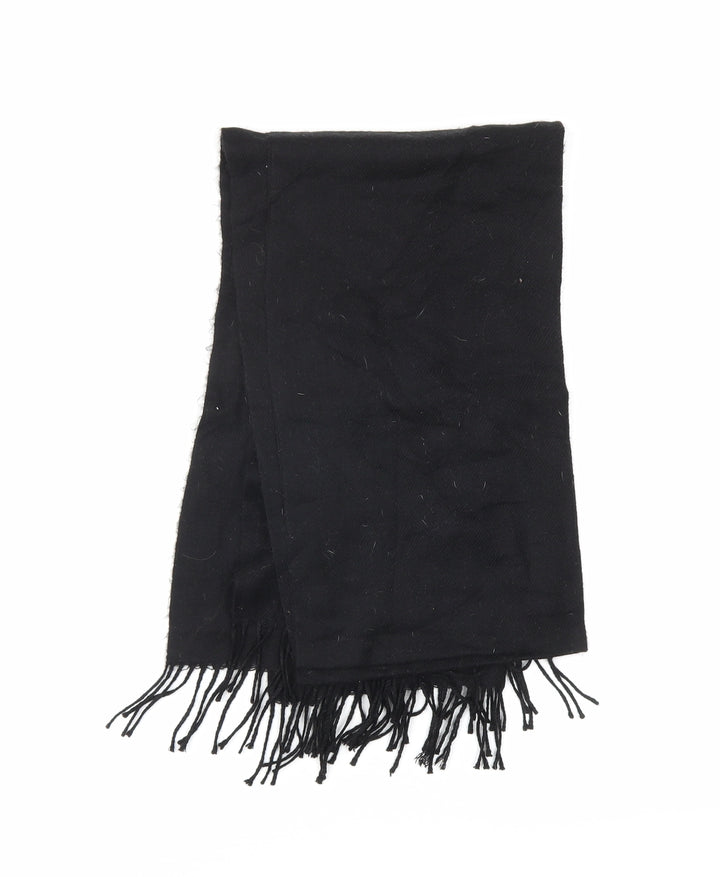 Preworn Unisex Black Scarf