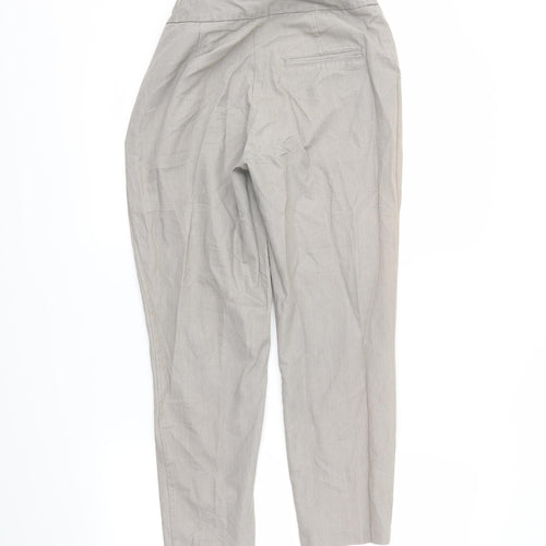 ASOS Womens Grey   Trousers  Size 10 L22.5 in