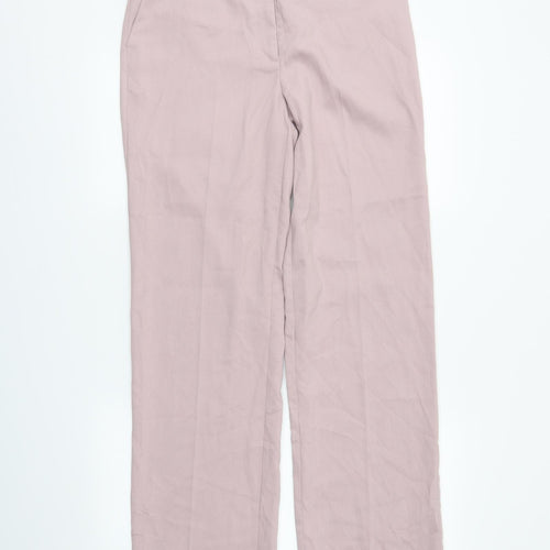Nakd Womens Pink   Trousers  Size 10 L30 in