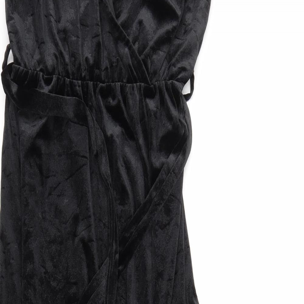 H&M Womens Black   Jumpsuit One-Piece Size 8 L23 in