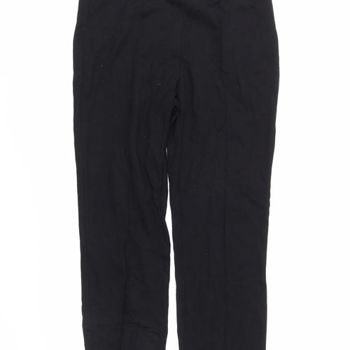 Barbara Womens Black   Trousers  Size 12 L22 in