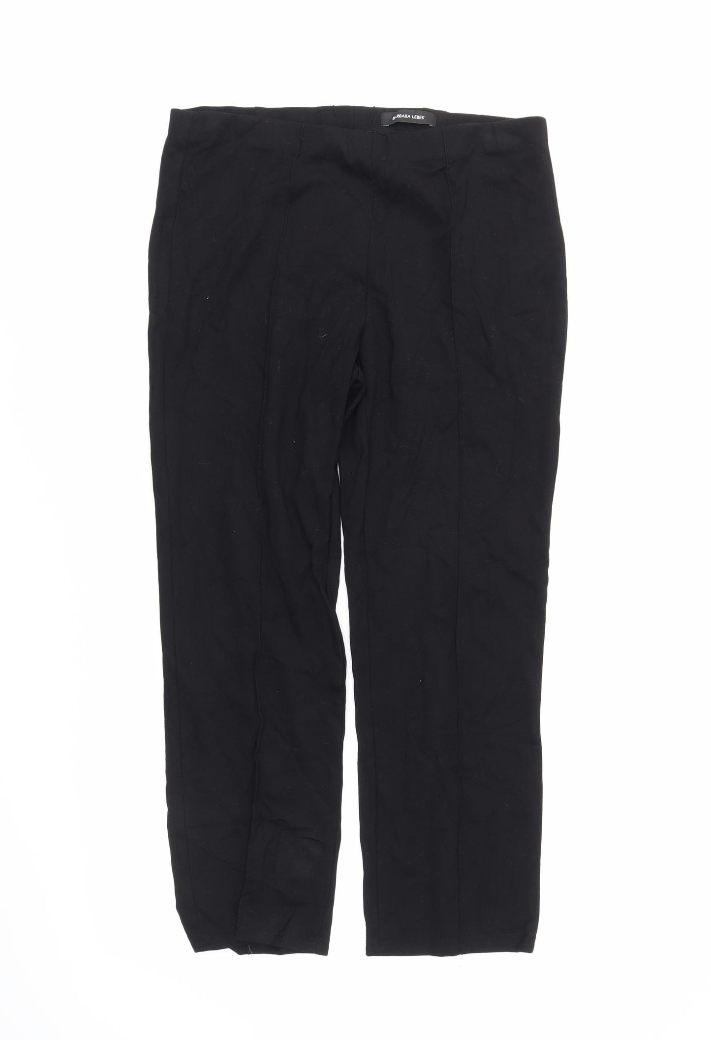 Barbara Womens Black   Trousers  Size 12 L22 in