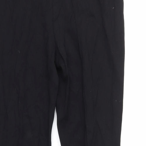 Barbara Womens Black   Trousers  Size 12 L22 in