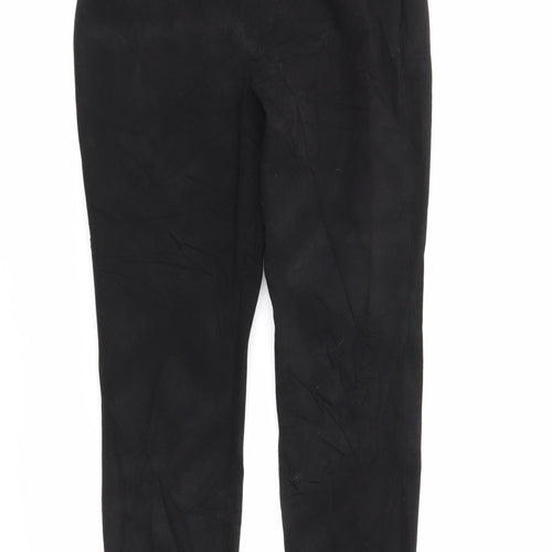 Preworn Womens Black   Trousers  Size 30 in L26 in