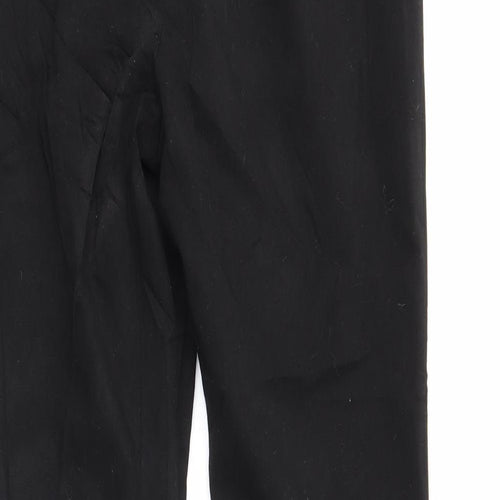 Preworn Womens Black   Trousers  Size 30 in L26 in