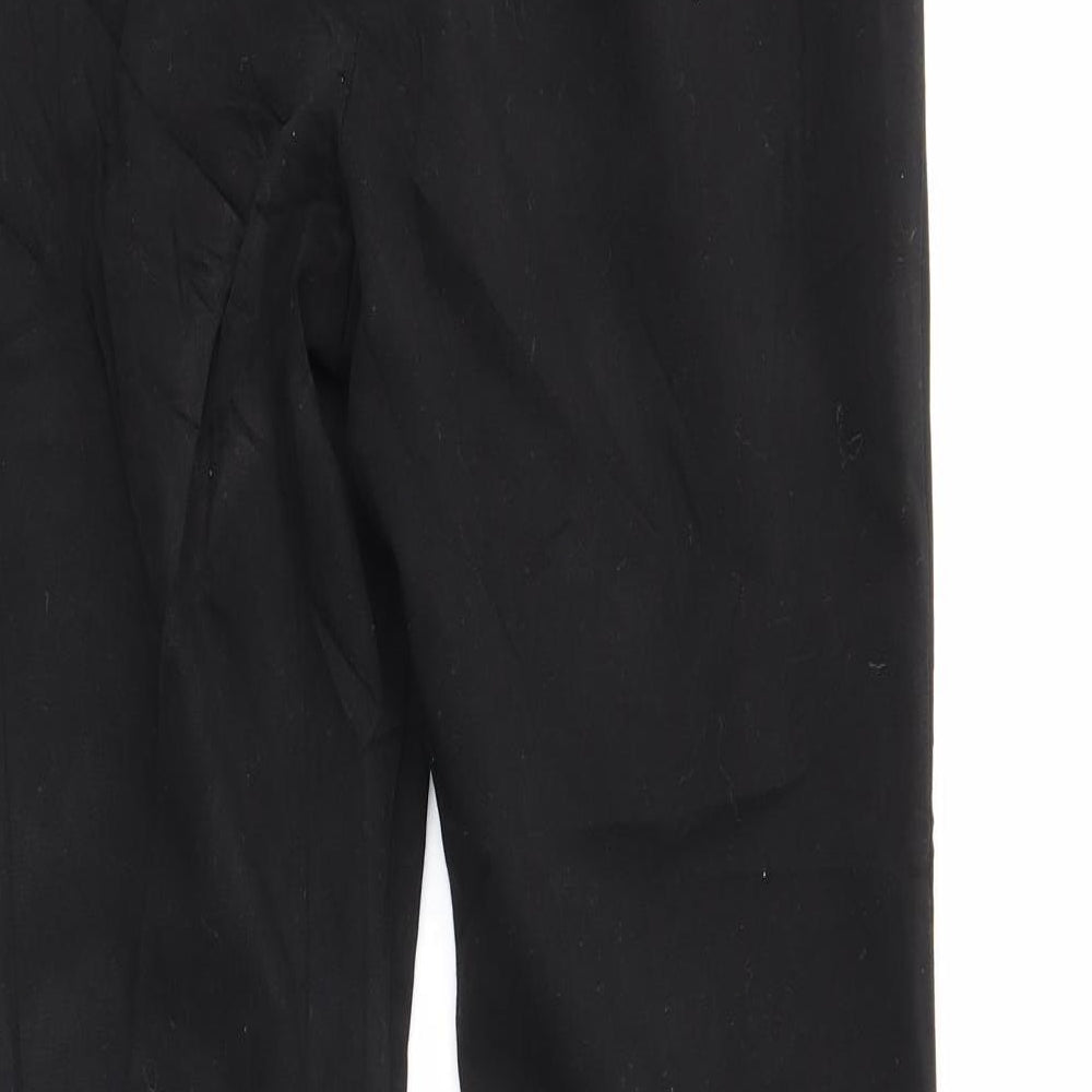 Preworn Womens Black   Trousers  Size 30 in L26 in