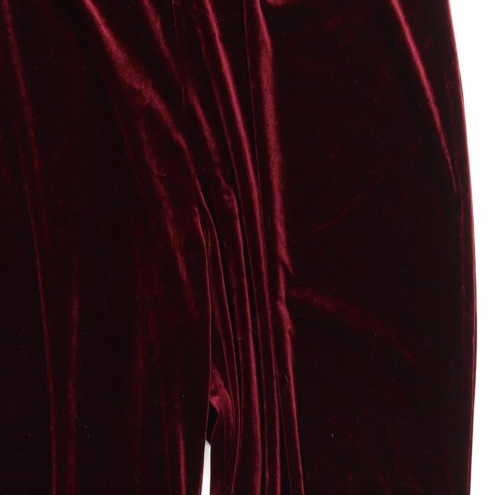 AMARANTO Womens Red   Sweatpants Trousers Size 20 L26 in