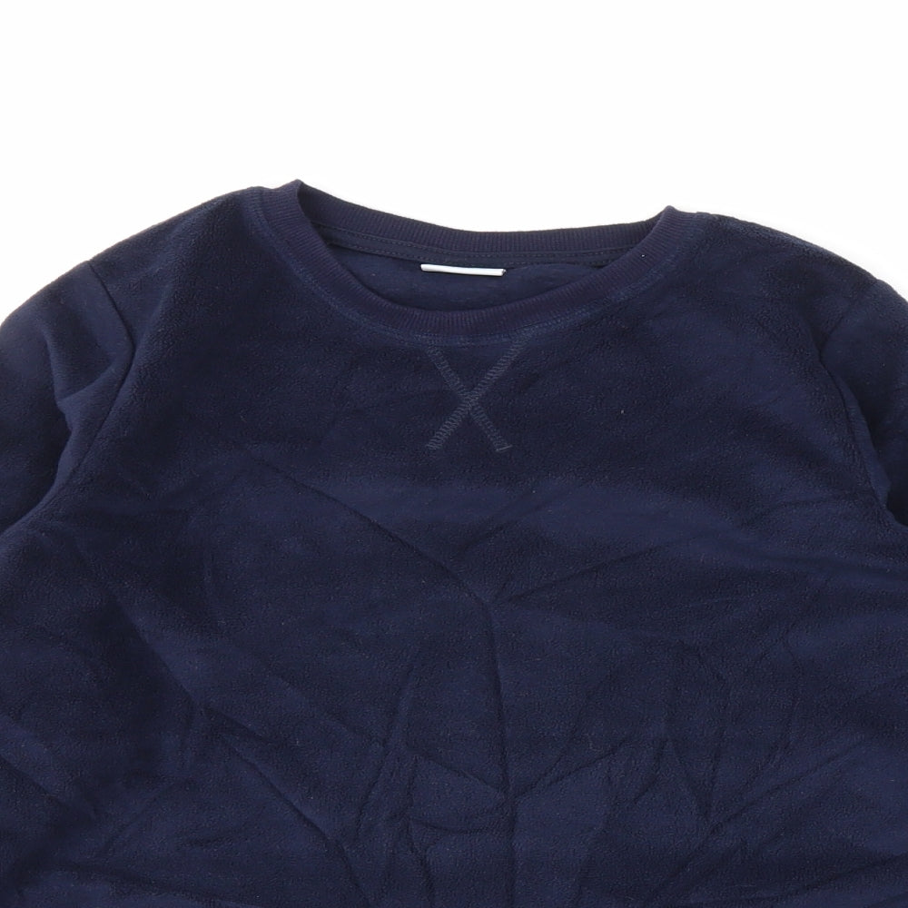 F&F Boys Blue   Pullover Jumper Size 10-11 Years