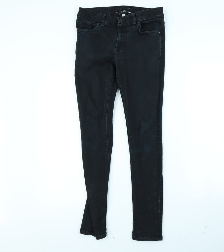 Preworn Womens Black   Skinny Jeans Size 28 in L30 in