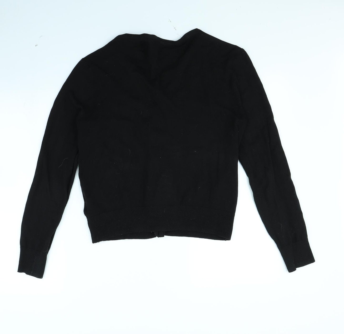 H&M Womens Black   Cardigan Jumper Size M