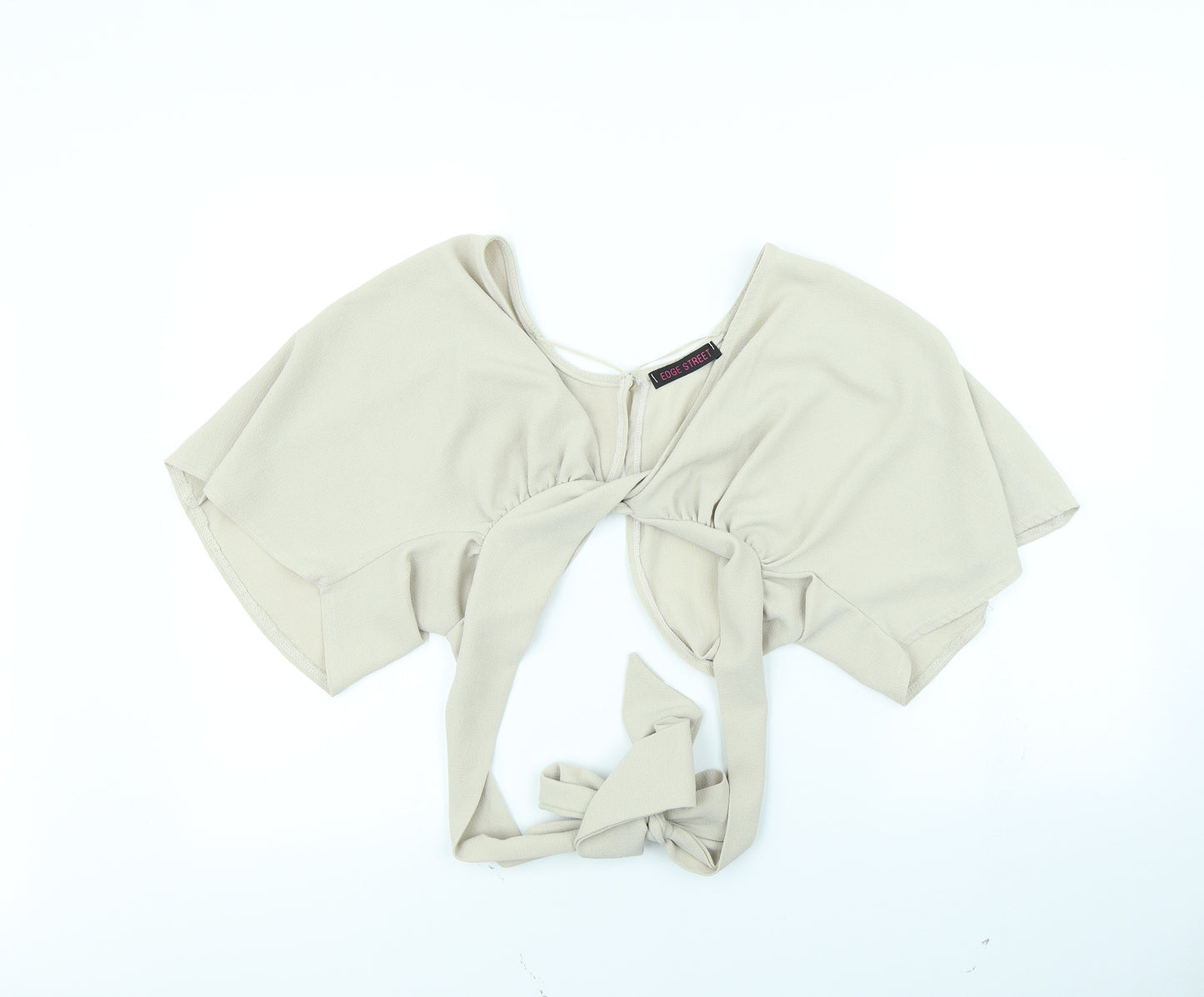 Edge Street Womens Beige   Basic Blouse Size 6