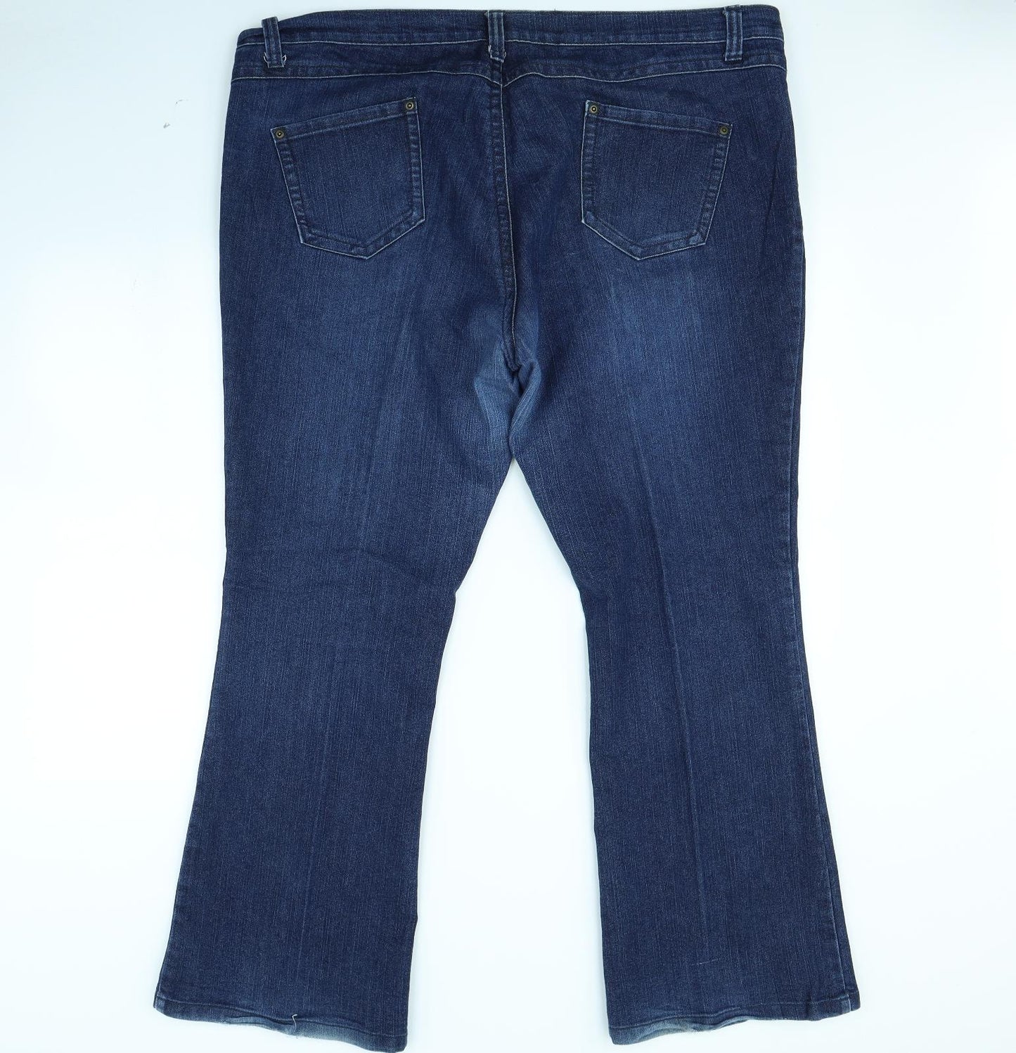 Dorothy Perkins Womens Blue   Flared Jeans Size 22 L29 in
