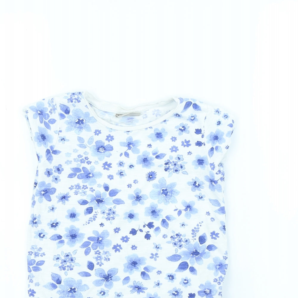 NEXT Girls White Floral  Mini  Size 4 Years