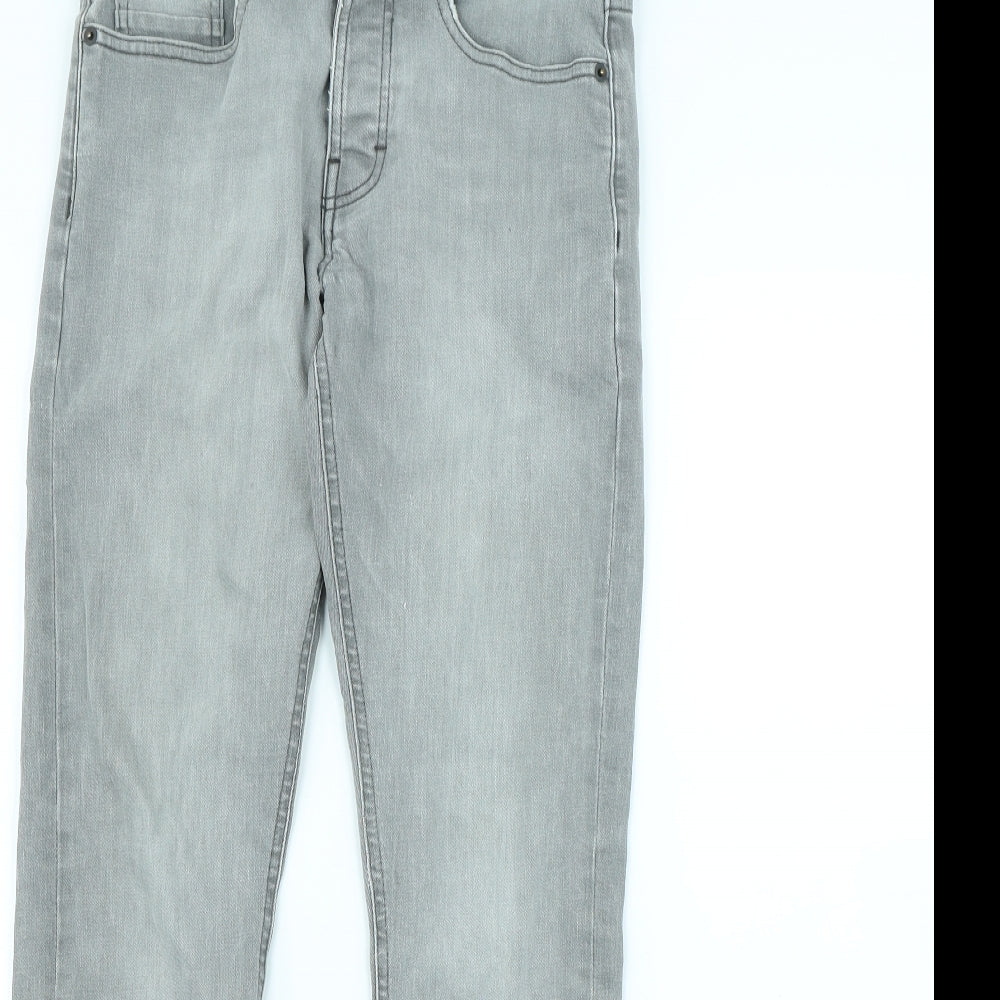 NEXT Mens Grey   Straight Jeans Size 28 L29 in