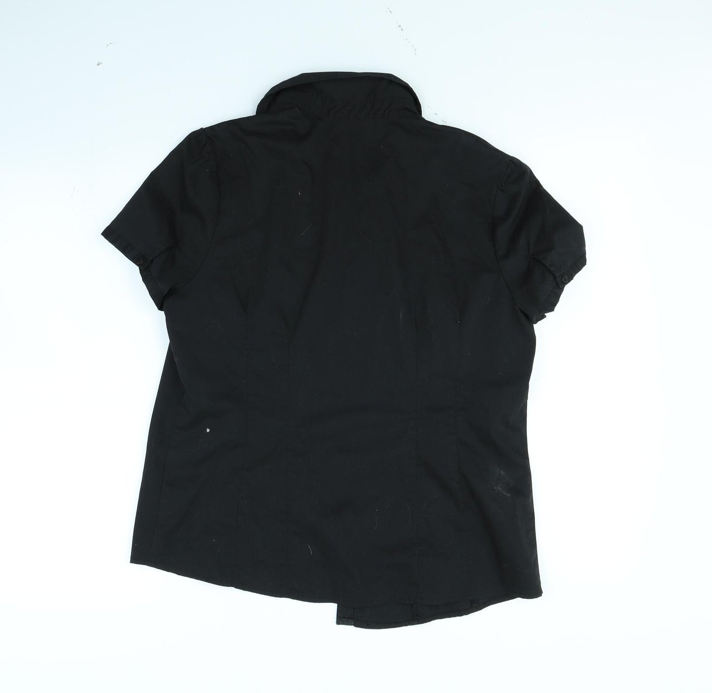 Primark Womens Black   Basic Button-Up Size 12