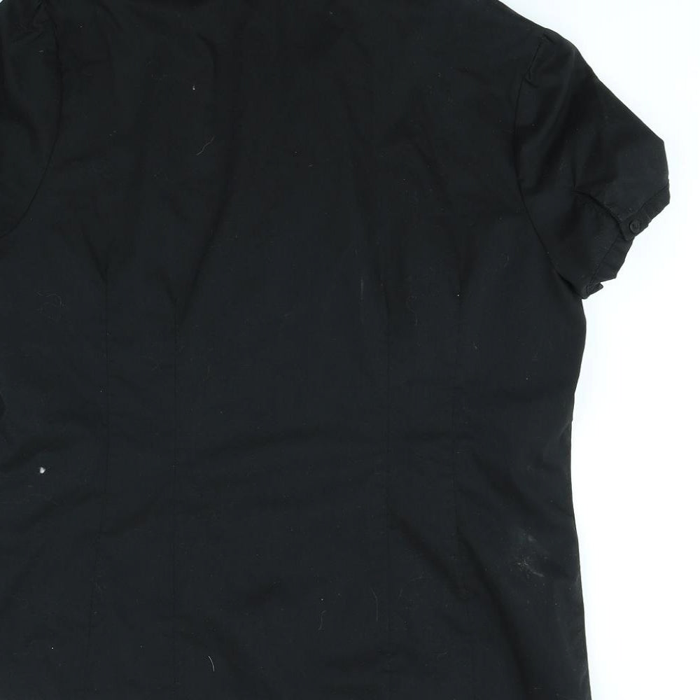 Primark Womens Black   Basic Button-Up Size 12