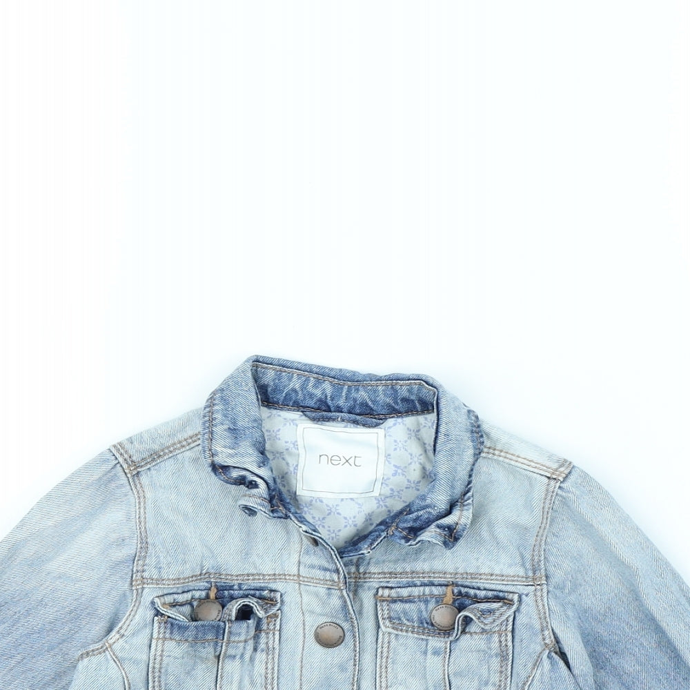 NEXT Girls Blue   Jacket  Size 3 Years