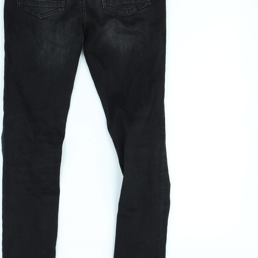 Denim & Co. Girls Black   Skinny Jeans Size 12 Years