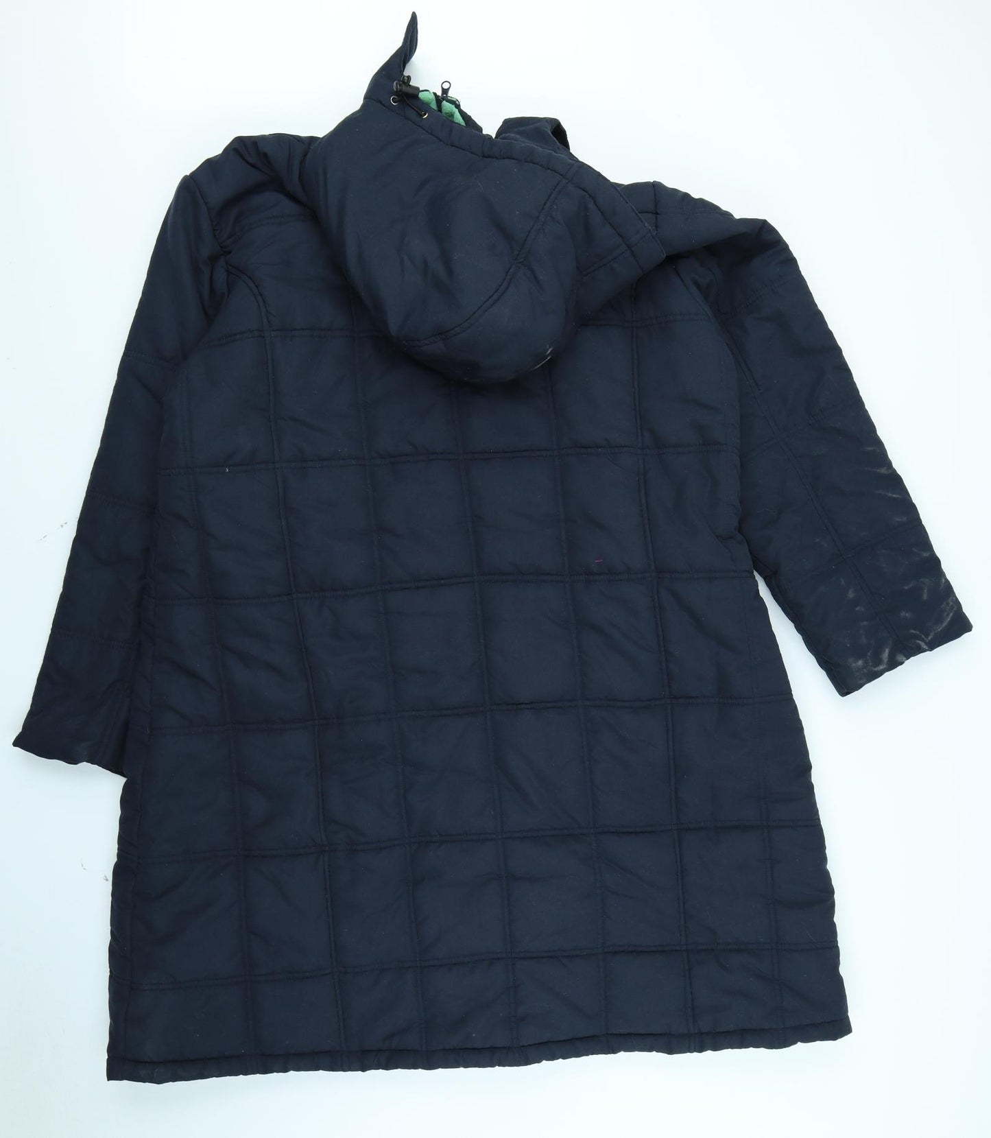 Cotton Traders Womens Blue   Rain Coat Coat Size 22