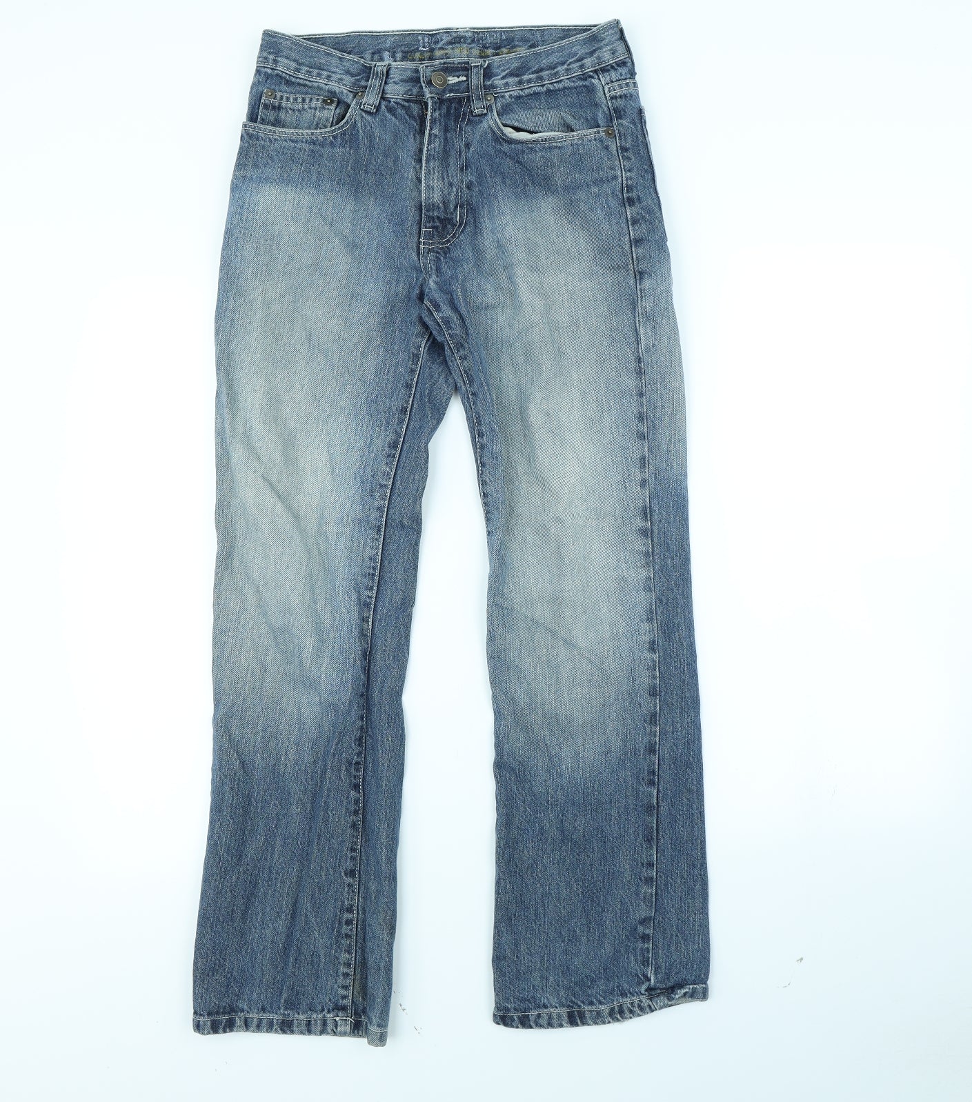 Preworn Womens Blue   Straight Jeans Size 28 in L29 in