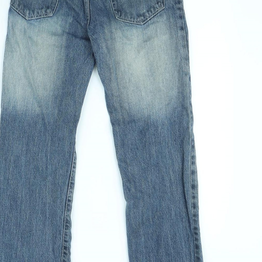 Preworn Womens Blue   Straight Jeans Size 28 in L29 in