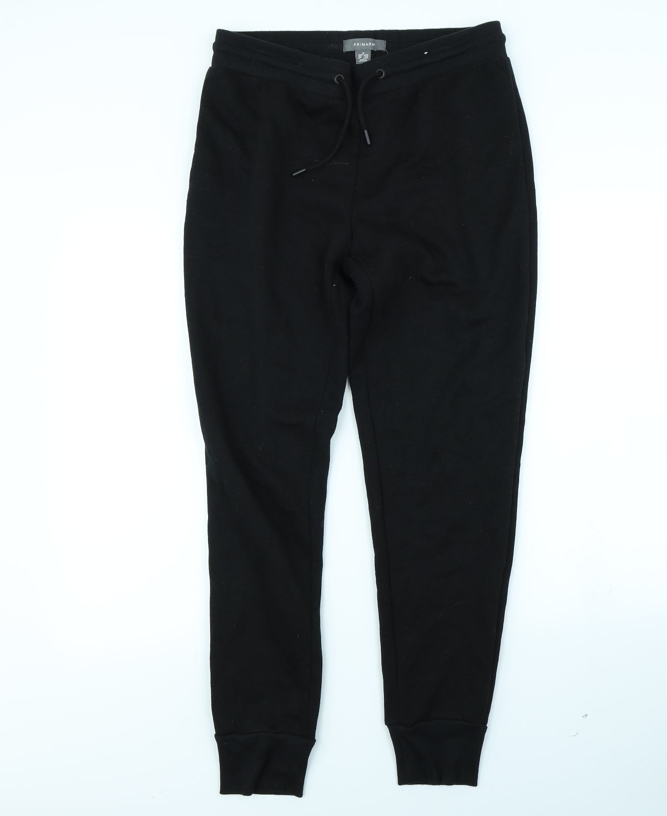 Primark Womens Black   Jogger Trousers Size M L30 in