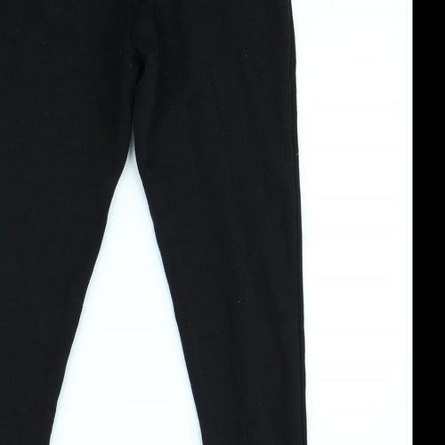 Primark Womens Black   Jogger Trousers Size M L30 in
