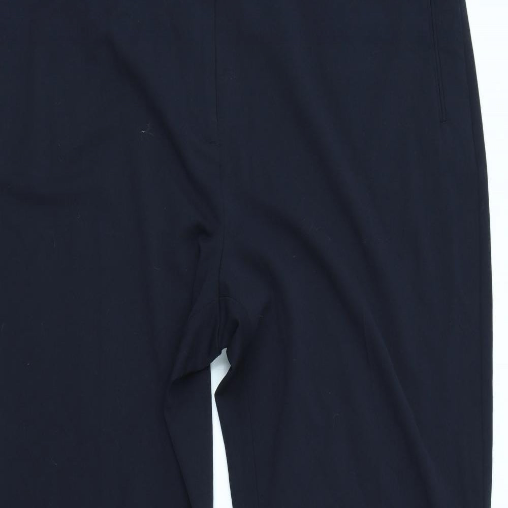 m&s Womens Blue   Dress Pants Trousers Size 22 L30 in