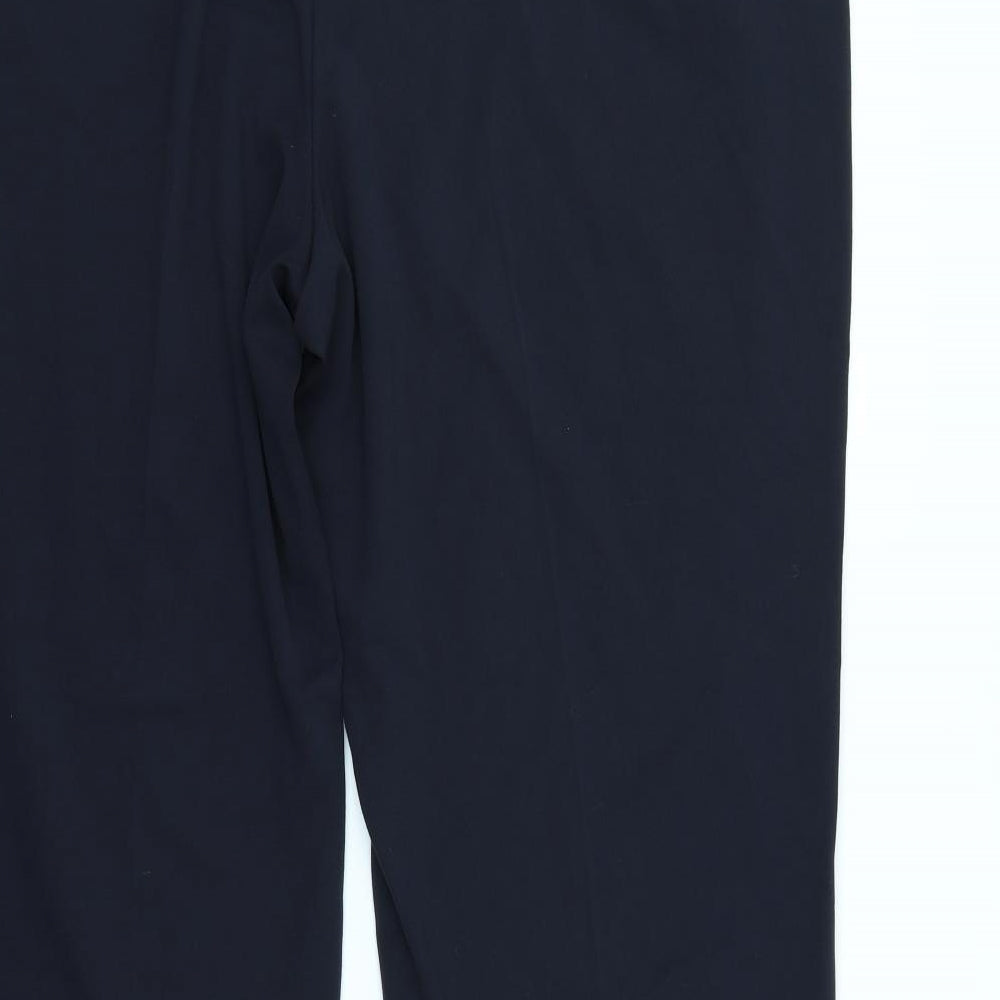 m&s Womens Blue   Dress Pants Trousers Size 22 L30 in