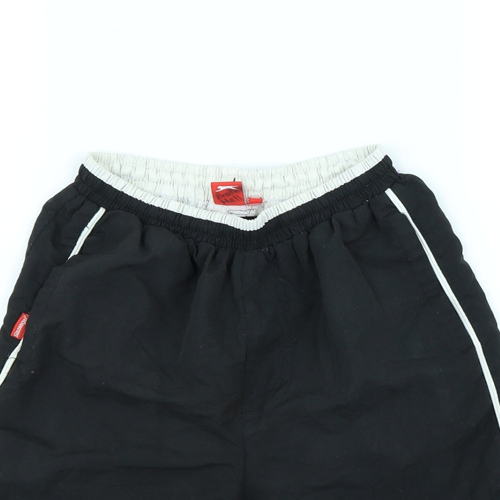 Slazenger Boys Black   Bermuda Shorts Size 11 Years