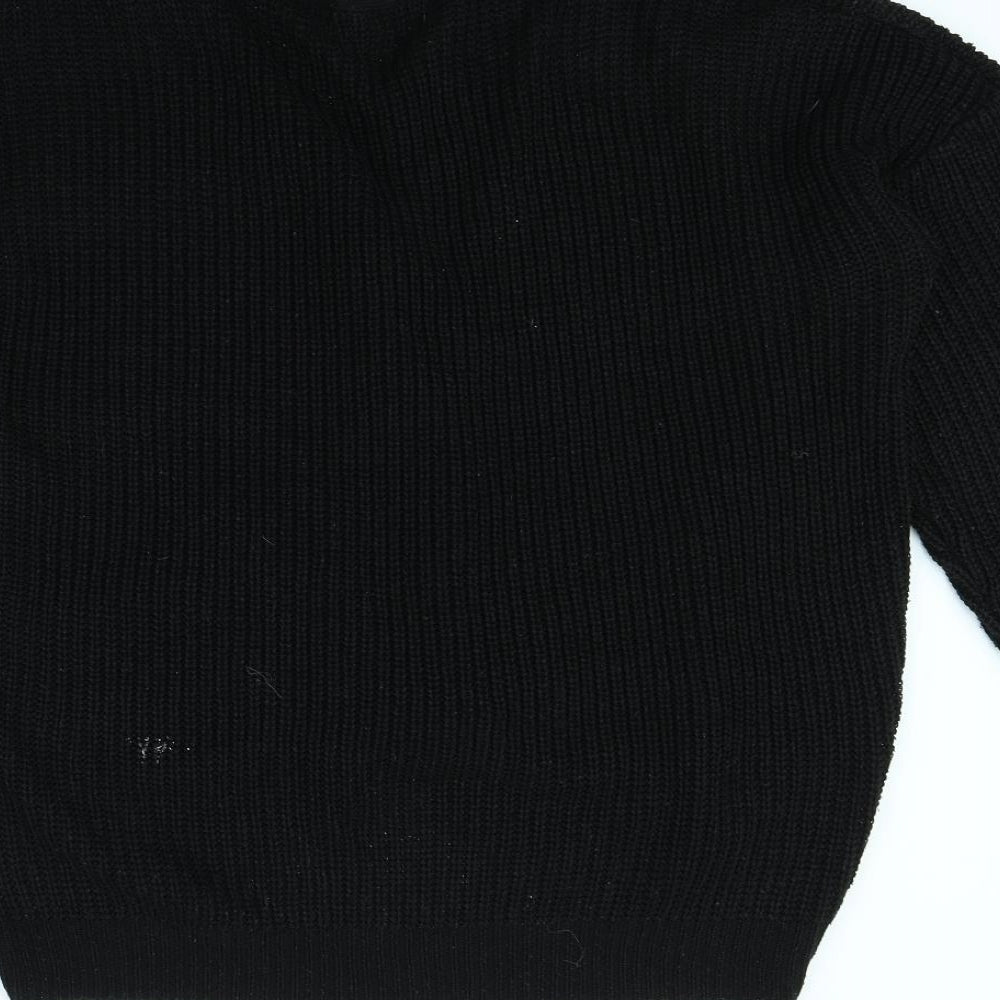 Pep&co Womens Black   Cardigan Jumper Size 22