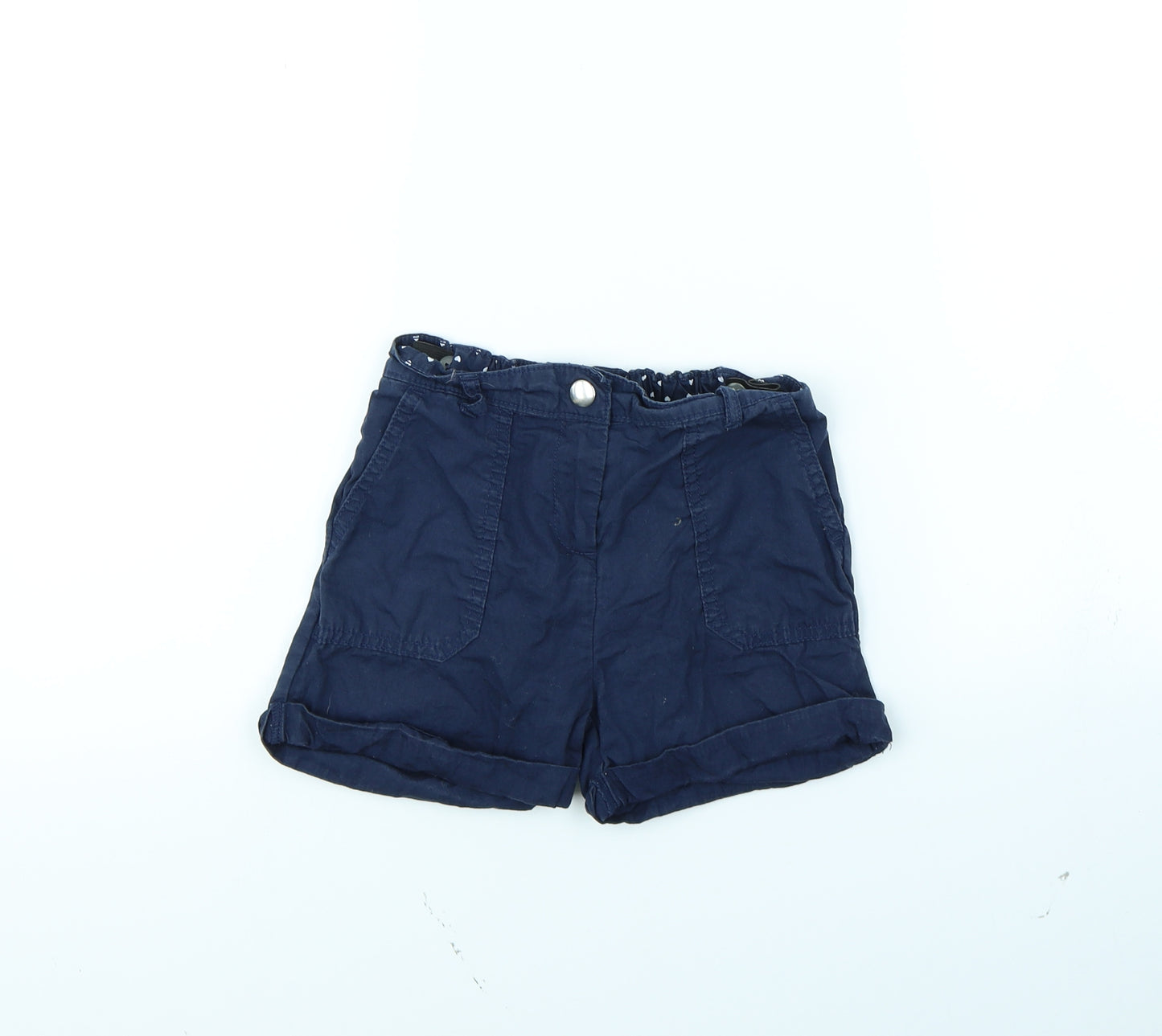 George Girls Blue   Cut-Off Shorts Size 8 Years