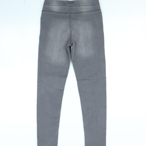 Miss Evie Girls Grey   Skinny Jeans Size 10 Years