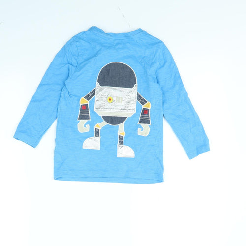 Nutmeg Boys Blue   Basic T-Shirt Size 5 Years
