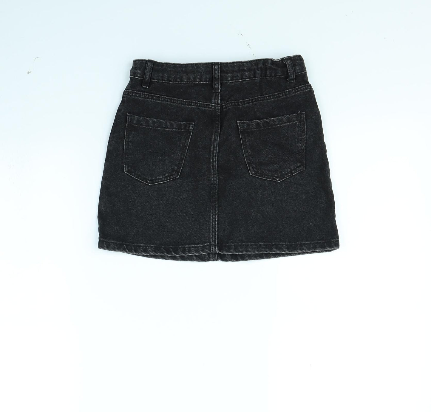 Denim & Co. Girls Black   Mini Skirt Size 8 Years