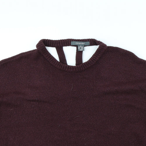 Primark Womens Purple   Pullover Jumper Size M