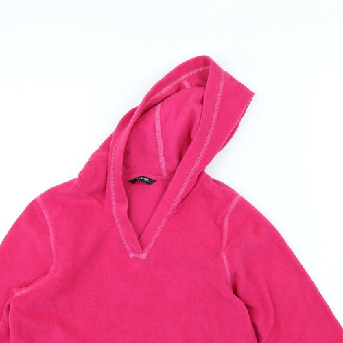 George Girls Pink   Pullover Hoodie Size 10 Years