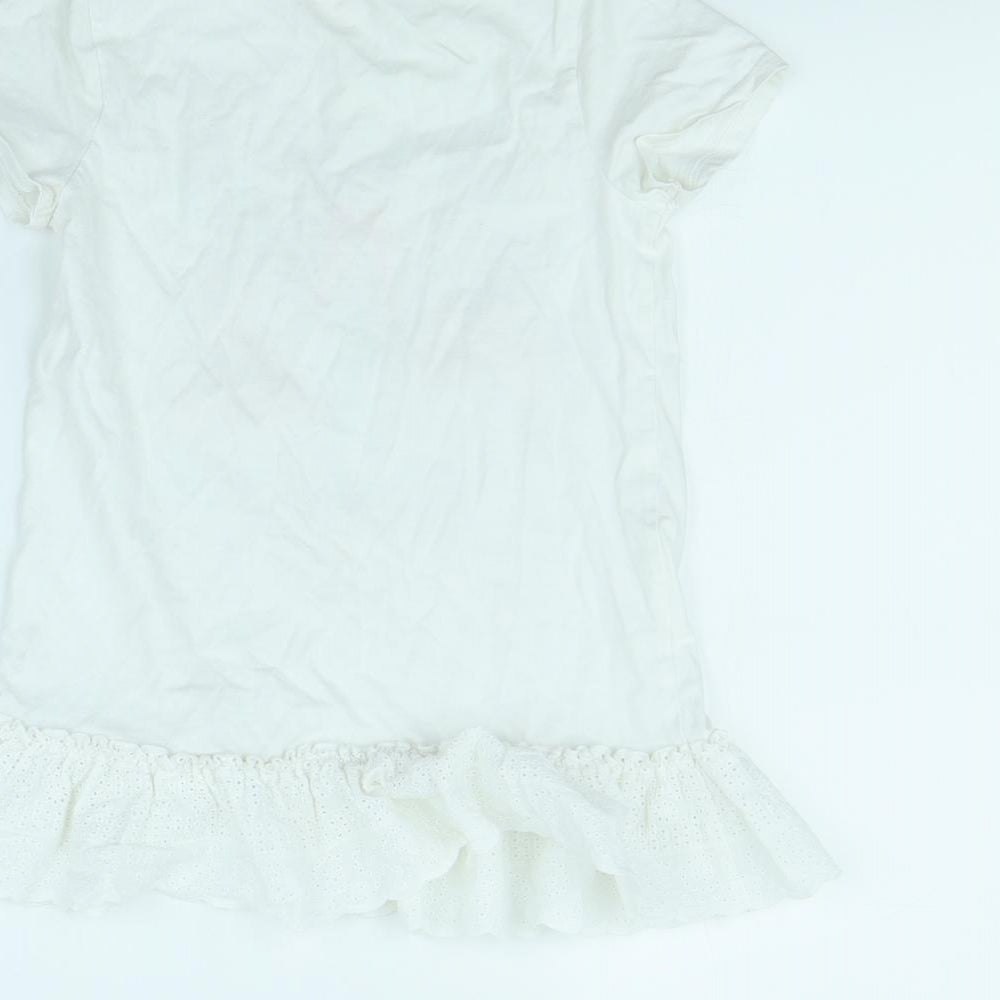 George Girls White   Fit & Flare  Size 8 Years