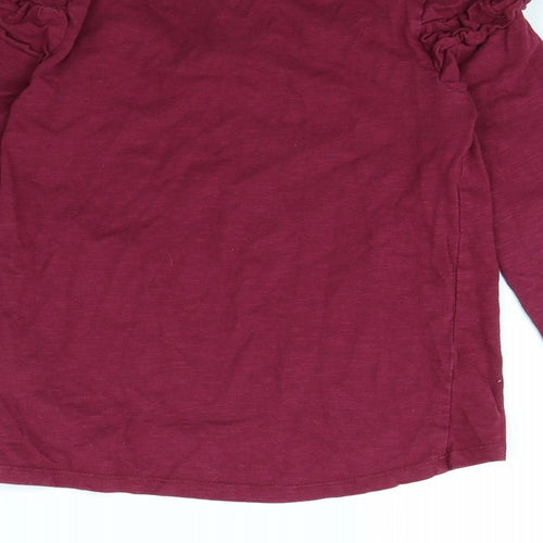 Nutmeg Girls Purple   Basic T-Shirt Size 8 Years