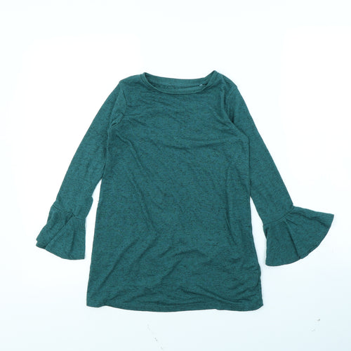 NEXT Girls Green   Basic T-Shirt Size 7 Years