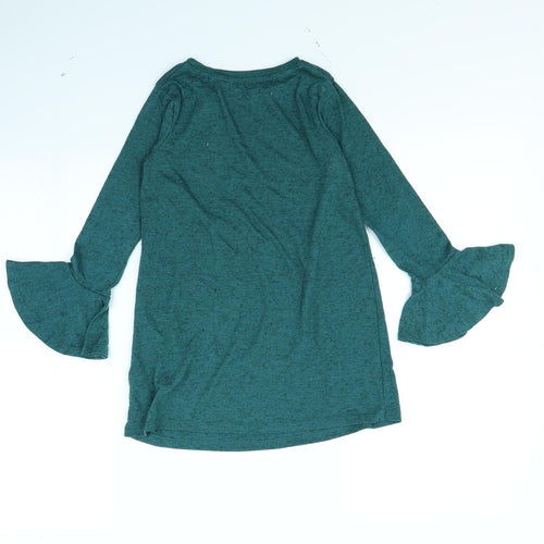 NEXT Girls Green   Basic T-Shirt Size 7 Years
