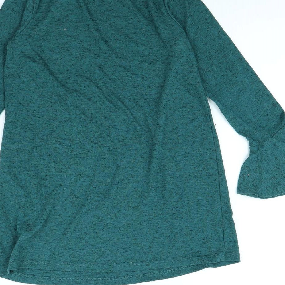 NEXT Girls Green   Basic T-Shirt Size 7 Years