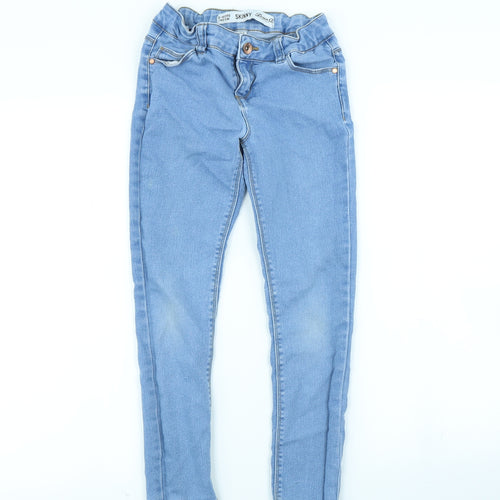 Denim & Co. Girls Blue   Straight Jeans Size 9 Years