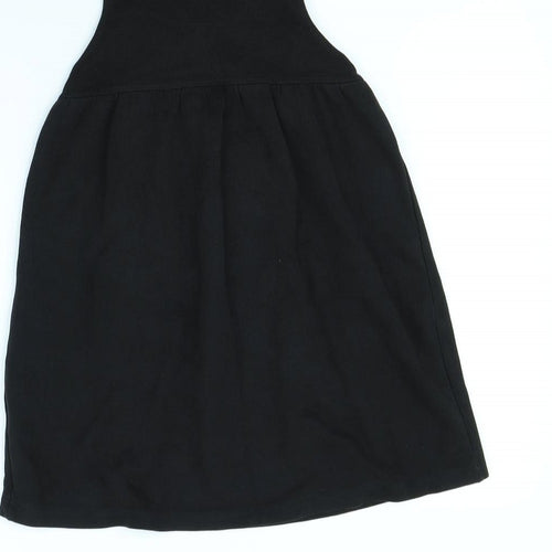 Top Class Girls Black   Pinafore/Dungaree Dress  Size 5 Years