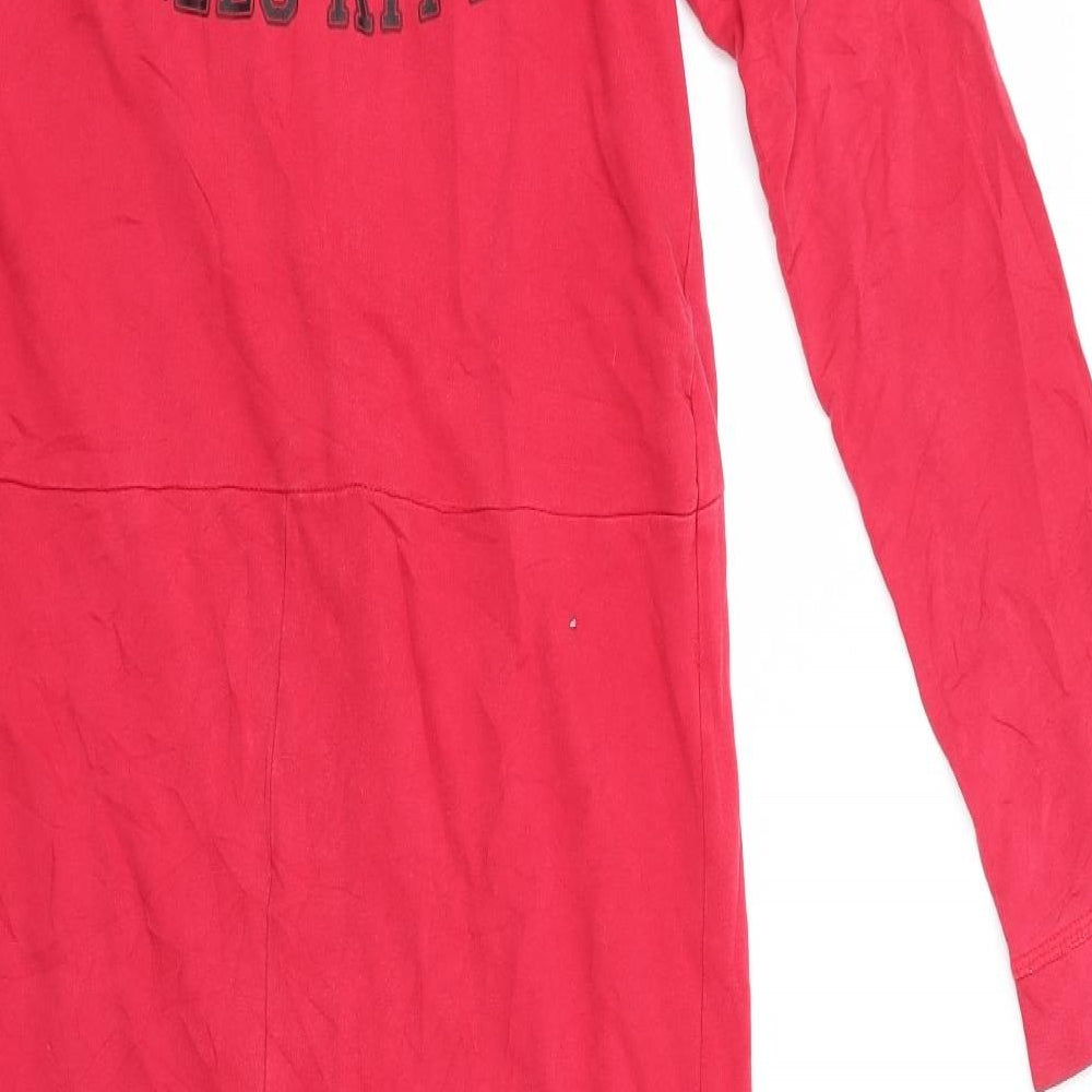 Hello Kitty Girls Red    Bodysuit Size 14 Years  - hello kitty